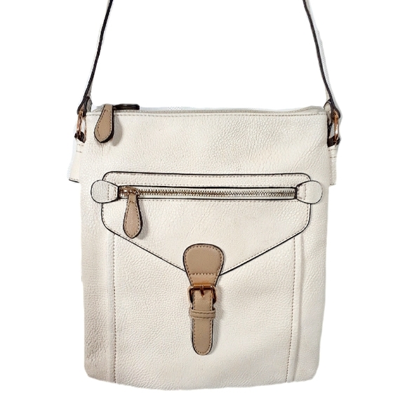 Cream Cross Body Bag - Picture 2 of 4
